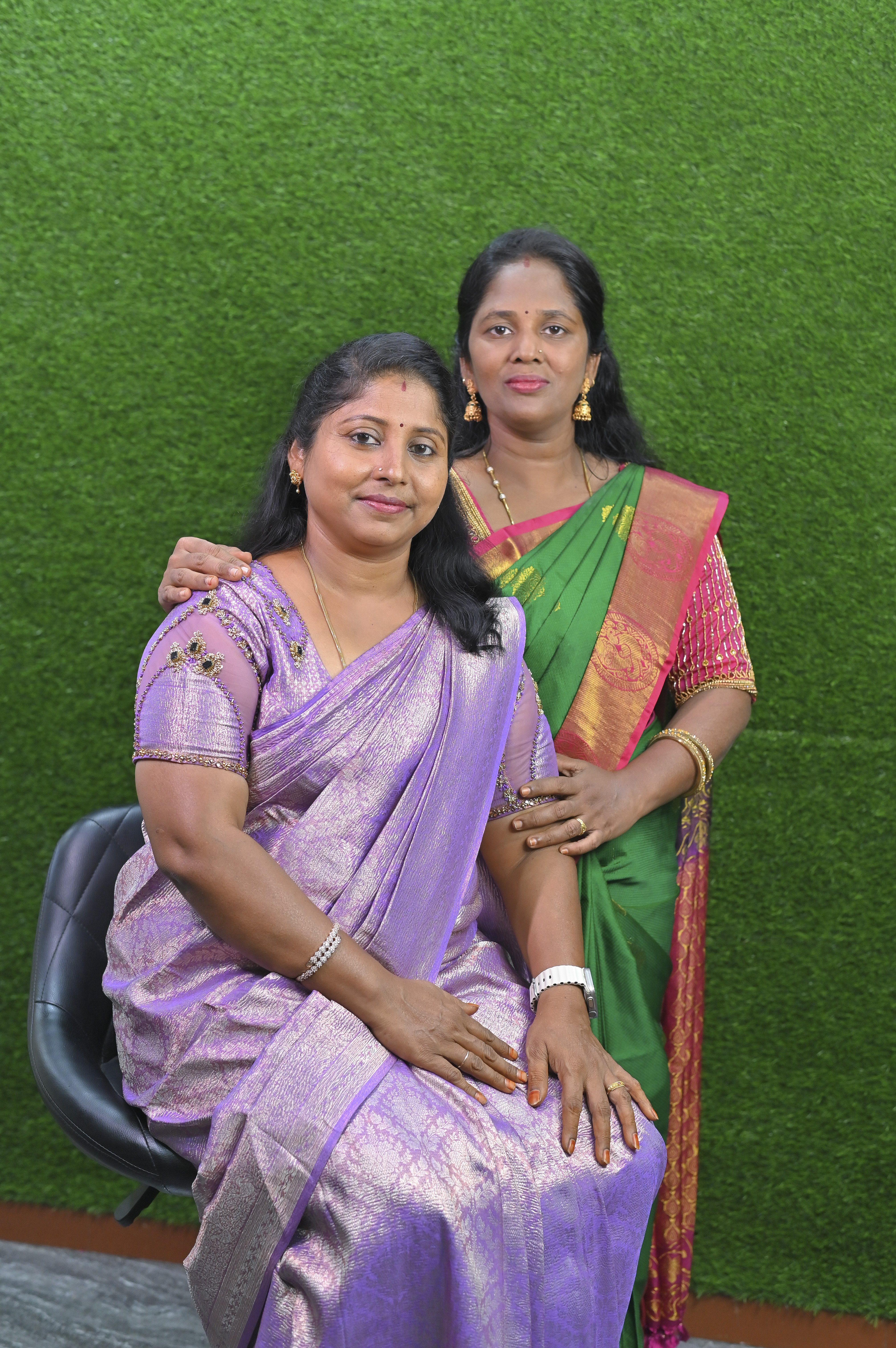 Founders of Sri Dev Fashion Academy